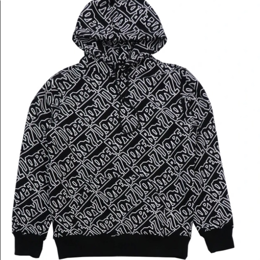 Dope boyz Hoodie black
